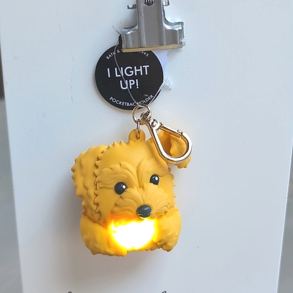NWT Bath & Body Works LED Tennis Ball Dog PocketBac Holder 🥎🐕 - Picture 3 of 3